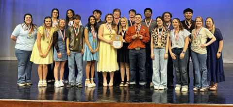 MAKING HISTORY For the first time in eight years, Spur’s One Act Play was selected to advance to the area round of UIL competition, which took place Tuesday in Sundown. | COURTESY PHOTO