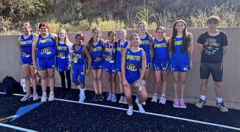 The Spur Junior High and High School Bulldogs and Spurettes competed in the Silver Spur Cross Country meet on Wednesday, which Spur hosted at Swenson Park. It was a hot one, but everyone pushed through and ran well. Medalists were Ryanne Boyd, 3rd place, for the high school Spurettes; and Colbie Wheeler, 8th place, and Aubrey Munoz, 10th place, for the junior high Spurettes. | COURTESY PHOTOS