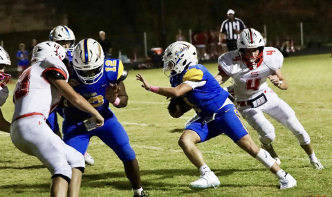 BULLDOGS BATTLE OWLS in the first District game of the year, at home. | COURTESY PHOTOS
