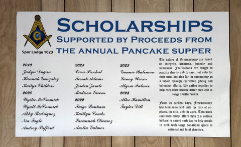 Local Masons award scholarships