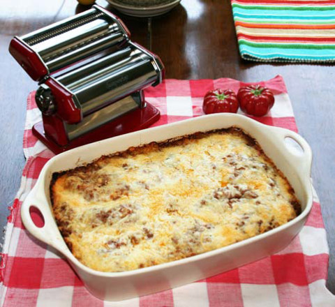WITHAPASTAMACHINE, I have used this lasagna recipe for years, tweaking it from time to time. | ANGELINA LaRUE PHOTO