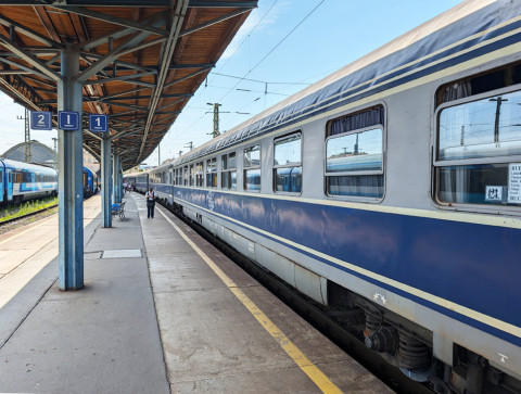 ORIENT EXPRESS? David Pafford and his son, Caleb, traded bus travel for rail in eastern Europe—where they experienced a“warm” welcome. | DAVID PAFFORD PHOTOS