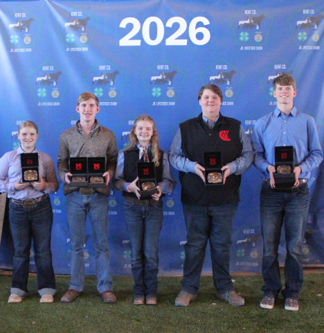 KENT COUNTY WINNER’S CIRCLE • GRAND CHAMPIONS