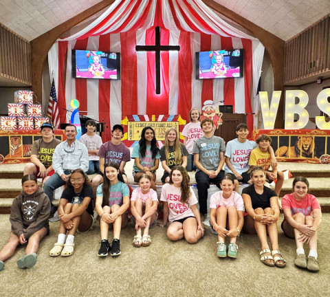 Spur Methodist wrapped up their Vacation Bible School last week under the“big tent.” | COURTESY PHOTO