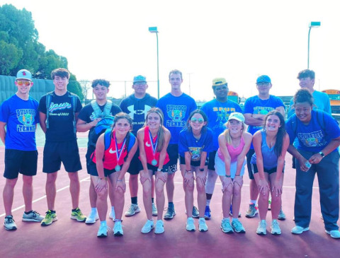 Spur tennis advances doubles team to Regional
