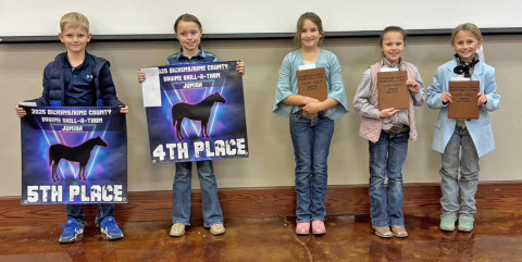 MAD SKILLS Dickens County and King County teamed up to host an Equine Skill-A-Thon event in Guthrie, with 27 youngsters attending from eight counties across Texas. | COURTESY PHOTO