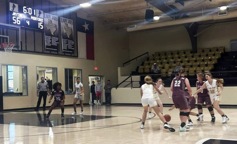 The 13-10 Jayton girls varsity basketball team was ranked #21 in this week’s TABC poll. The Lady Jays have gone 4-3 during the holiday break, including a 41-40 loss to 3A Coahoma and a 43-38 loss to #2-in-the-state Valley. | COURTESY PHOTO