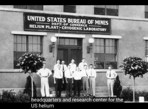 THE AMARILLO HELIUM PLANT, operated by the United States Bureau of Mines, was the first to produce helium from the extensive helium resources in the Texas Panhandle. From 1929 until 1943, it furnished almost all of the world's supply of helium. | TEXAS HISTORICAL COMMISSION