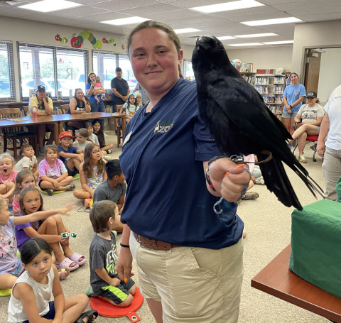 SUMMER READING at the Spur Library kicks off Tuesday, June 2, at 10 a.m. with a return visit from the South Plains Wildlife Rehab Center and their wild friends. | TEXAS SPUR