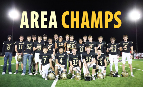 The Jayton Jaybirds football team prevailed 68-18 over Grandfalls-Royalty in the area playoff game Friday night. They will face the Benjamin Mustangs Friday, Nov. 28 at 6:30 p.m. in Hermleigh for the regional quarterfinals. FULLSTORY,PAGE5;SPOTLIGHTPHOTOS,