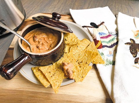 CASHEW CREAM is the secret ingredient in this dreamy dip for a variety of snacks. | ANGELINA LaRUE PHOTO