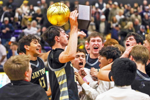 SPOTLIGHT ON JAYTON BOYS BASKETBALL AREA PLAYOFF