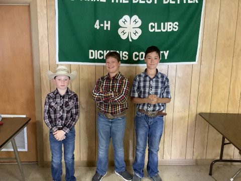 Dickens 4-H elects new officers