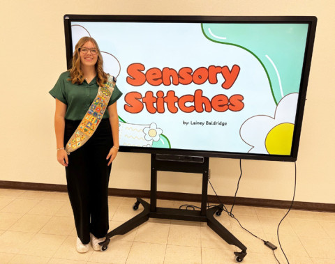 Jayton Girl Scout’s project to