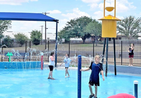 Post gets new splash pads