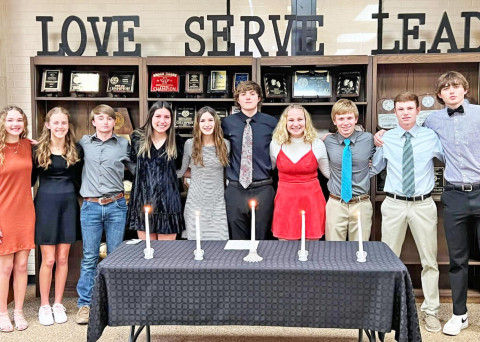 JAYTON NHS CEREMONY
