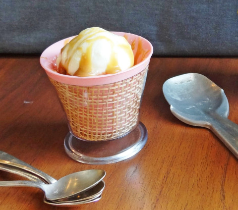 CINNAMON ICE CREAM scooped up with piping hot, freshly baked cobbler will melt and ooze into every delectable bite. | ANGELINA LaRUE PHOTO