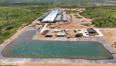 DATA-DRIVEN IN DICKENS Galaxy Digital’s Helios facility outside Afton, Texas, has been converting its computing capacity to serving AI and data center applications for tenant clients that will now include CoreWeave. | GALAXY.COM
