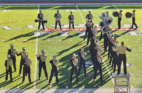 The Goin’ Band from Jaybird Land marched Saturday at the Region 16 Marching Contest. The band received an overall Division II Excellent Rating. Congratulations go to all participants on a great marching season. | COURTESY PHOTOS