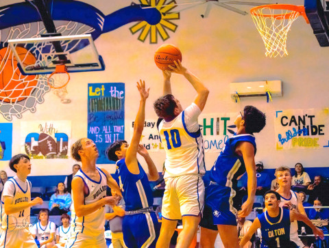 THE BULLDOGS WILL PLAY twice more before the Christmas break, traveling to Roby to face the Lions Dec. 19. On Dec. 22, Spur boys and girls basketball teams will host Ira. | COURTESY PHOTOS