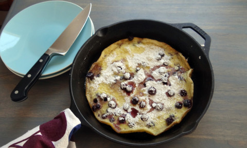 DUTCH BABY PANCAKE Try making this type of pancake in your cast iron skillet—they are super easy to prepare. | ANGELINA LaRUE PHOTO