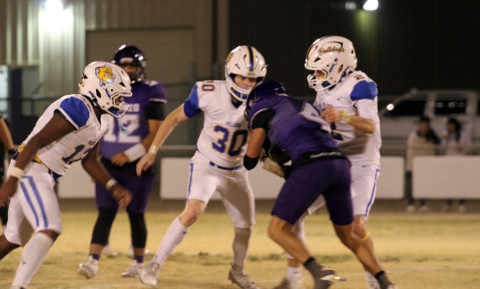 Spur exchange student scores his first points in American football game