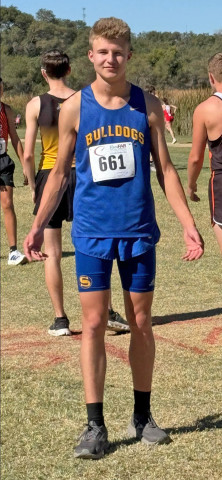Wade McGalliard finished 31st last week at the 1A Regional cross country meet in Lubbock. | COURTESY PHOTO