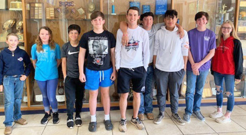 Spur students of the month for May