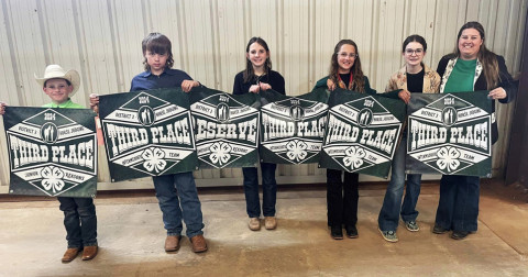 Smith placed 6th reasons and 8th overall; Phillips placed 4th in reasons; Hammonds finished in top half individual; and Rylee was loan junior, 2nd reasons and 7th overall. | COURTESY PHOTOS
