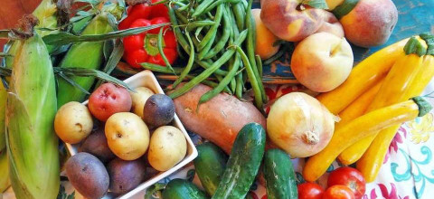 BRING HOME THE VEGGIES from your local market, season them, and throw them on the grill for a delightful summer repast. | ANGELINA LaRUE PHOTO