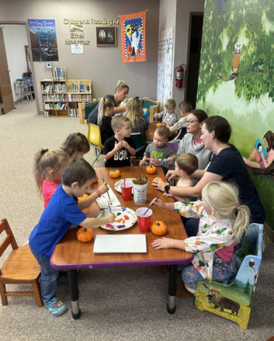 SPUR LIBRARY Youngsters at the Spur Library celebrated Halloween early last week with a special Halloween StoryTime and activities. | COURTESY PHOTO