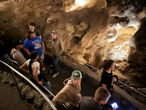 FIELDTRIP Spur’s Gifted and Talented secondary students enjoyed an unforgettable day of exploring Carlsbad Caverns National Park, discovering one of the most unique underground landscapes. | COURTESY PHOTOS