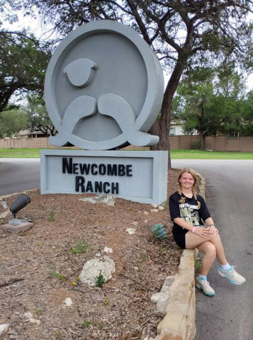 Lady Jaybird Gracelyn Raimer has been representing Jayton this week at the Newcombe Tennis Ranch in New Braunfels. Stay tuned to next week’s issue for results. | COURTESY PHOTO