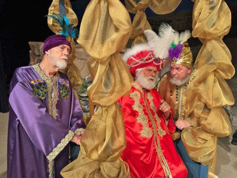 FINAL PERFORMANCE “A Magi*cal Christmas” at Post's Ragtown GospelTheater offers a fresh and funny look at the mysteriousWise Men of the biblical Christmas story. The show's final performance will be December 14 at 3 p.m. with a special Christmas concert starting things off. | COURTESY PHOTO