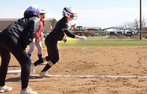 SPOTLIGHT ON JAYTON SOFTBALL WINS OPENER