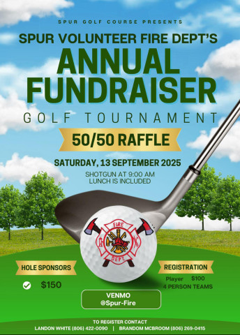 Events coming up Sept. 13, Oct. 4 at the Spur golf course