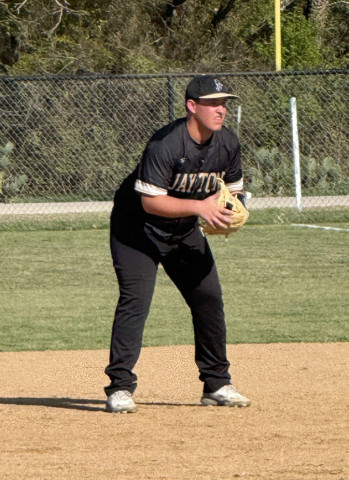 ROADWIN The Jayton Jaybirds defeated their non-district opponent, the Baird Bears, 10-1 on the road Monday afternoon. | STEPHANIE ALLEN