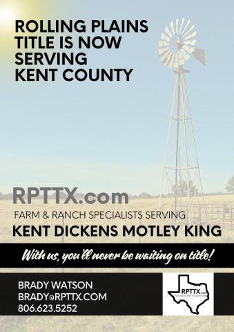 Rolling Plains Title of Texas expands Services to Kent County