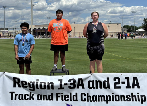 STATE QUALIFIER Congratulations go to Jayton’s Garrison Allen, regional runner-up and State qualifier in the shot put. | COURTESY PHOTO