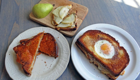 LORD, IT’S HARDTO BE HUMBLE when you’re an elevated form of the everyday grilled cheese sandwich! | ANGELINA LaRUE PHOTO