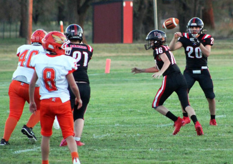 PATTON WINS Patton Springs football racked up another win last week, defeating the Rotan JV 44–26. | COURTESY PHOTO