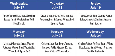 Spur Senior Citizens Menu