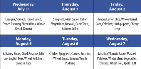 Spur Senior Citizens Menu