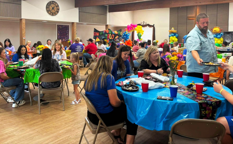 SPUR TEACHER LUNCHSpur Methodist Church honored Spur ISD teachers with a back-to-school lunch last week. | COURTESY PHOTOS