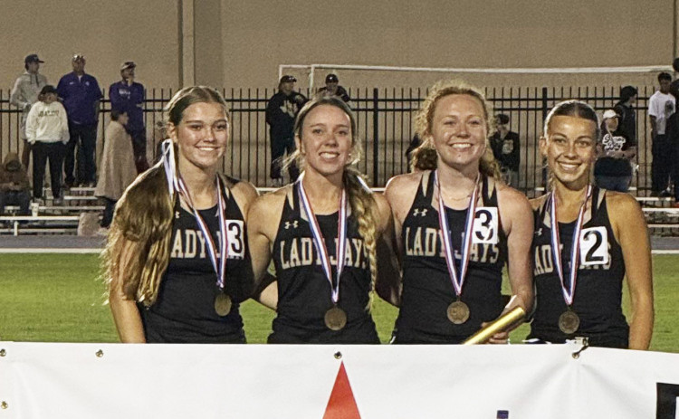 WILD CARD Congratulations go to Reese Redford, Remington Long, Jace Chisum and Brantley Ham, who took 3rd place at regionals and are State qualifiers (wild card) in the 4x400 relay. They also broke their own school record by 2 seconds. | COURTESY PHOTO