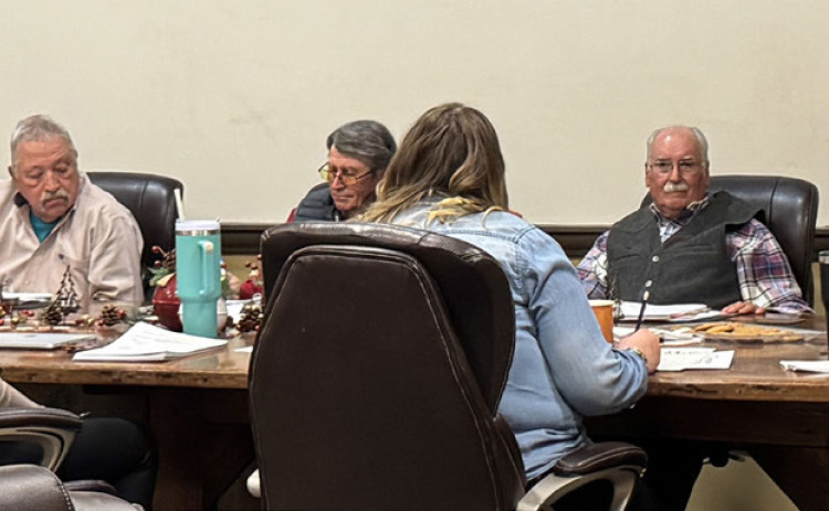 HISTORIC AGREEMENTS SIGNED DEC. 8 in Dickens County commissioners court pave the way for CoreWeave, Inc., to contribute $19 million over 10 years to the county treasury, along with an additional $2 million earmarked for homebuilding. Further court action will be reported in our issue of Dec. 19. | TEXAS SPUR