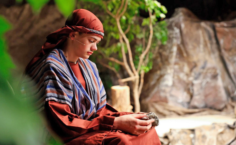 YOUNG JESUS Cayson Smith portrays Jesus at age 15 in“Jesus, Son of Man”at Ragtown Gospel Theater in Post. | COURTESY PHOTO