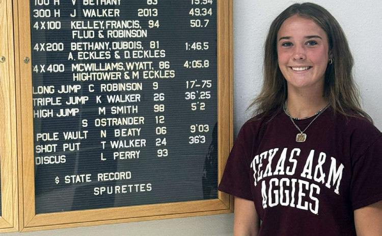 NEW SCHOOL RECORD