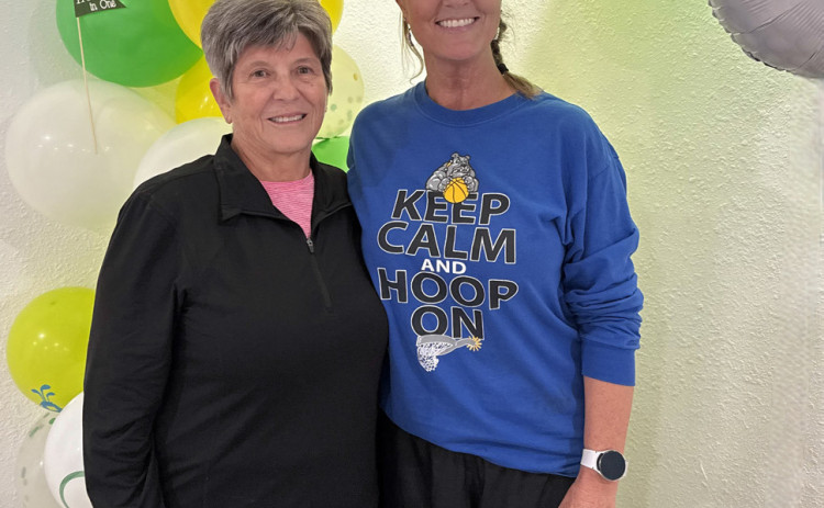 WOMEN’S WINNERS In ladies’ play during the 2026 Spur Golf Association Club Championship, Janie Day (left) won the Ladies’ Senior Division, while Charla Parsons won the Ladies’ Division. | COURTESY PHOTO