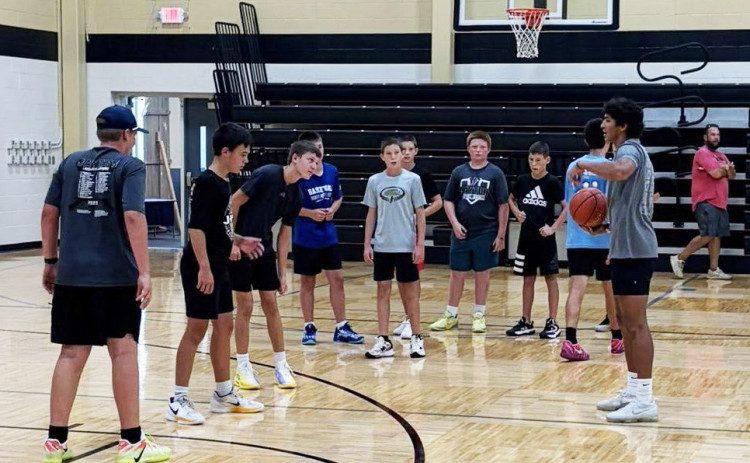 BASKETBALL CAMP Last week Jayton schools hosted a summer youth basketball camp to teach skills and understanding of the game, for boys and girls. | COURTESY PHOTOS